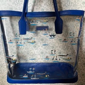 Ponyo Loungefly clear tote.